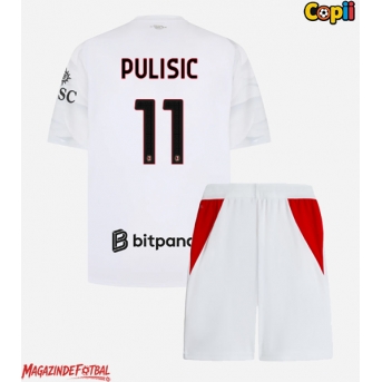 AC Milan Christian Pulisic #11 Echipament de Fotbal Replică 2026-27 Copii Deplasare (+ Șorturi)